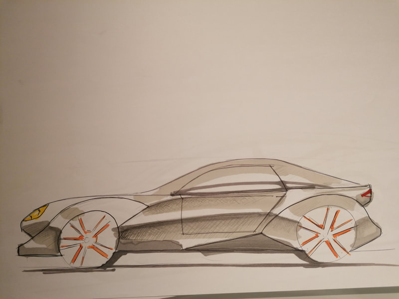 ¿Cómo dibujar coches?
