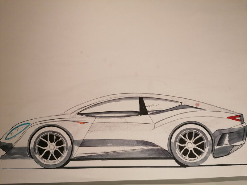 car drawing tutorial