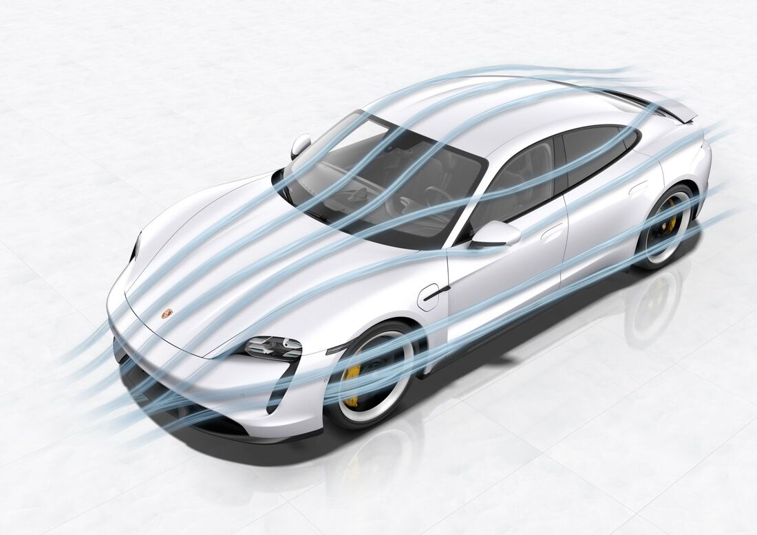 Porsche Taycan Aerodinámica